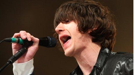 Alex Turner from The Arctic Monkeys