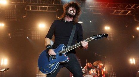 Dave Grohl from Foo Fighters