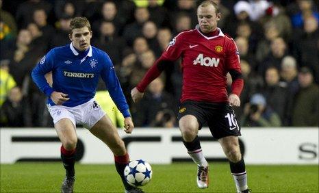 Rangers v Man U