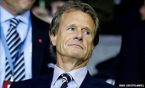 Former Rangers chairman Alastair Johnston