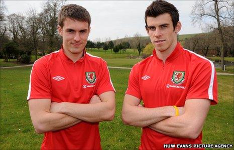 Aaron Ramsey and Gareth Bale