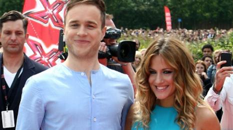 Olly Murs and Caroline Flack