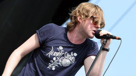 Ricky Wilson from Kaiser Chiefs