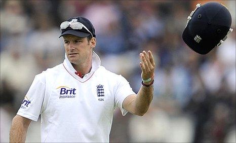 England captain Andrew Strauss