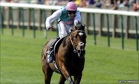 Tom Queally and Frankel