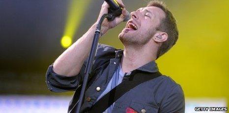 Coldplay's Chris Martin