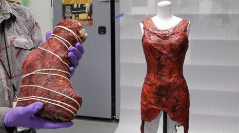 Lady Gaga's meat dress