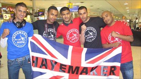 David Haye fans