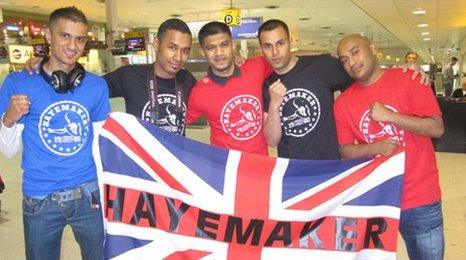 David Haye fans