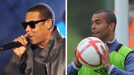 Jay Z and Ashley Cole