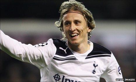 Tottenham Hotspur midfielder Luka Modric