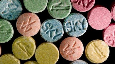 Ecstasy tablets