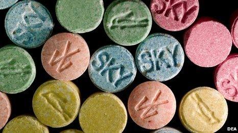 Ecstasy pills