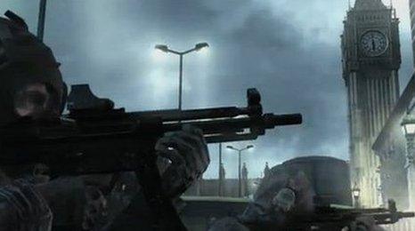 Screen shot of Modern Warfare 3