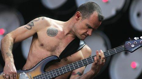 Flea from Red Hot Chili Peppers