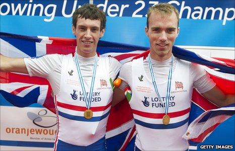 Richard Chambers and Kieren Emery