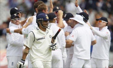 England celebrate