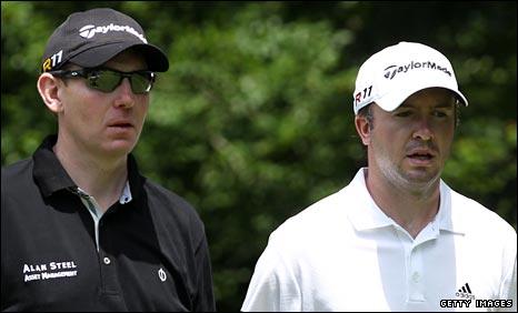 Stephen Gallacher and Martin Laird