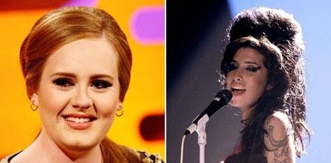 Adele and Amy Winehouse