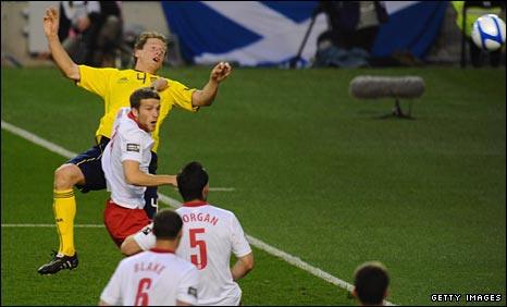 Scotland score against Wales