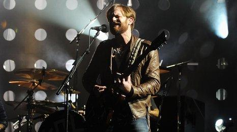 Caleb Followill from Kings of Leon