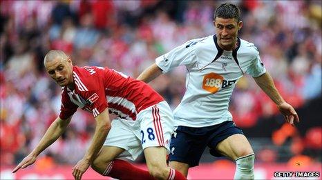 Bolton Wanderers defender Gary Cahill