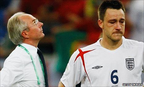 Sven-Goran Eriksson and John Terry