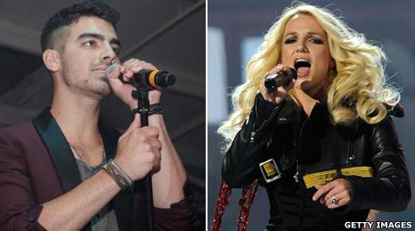 Joe Jonas and Britney Spears