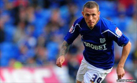 Manchester City's Craig Bellamy