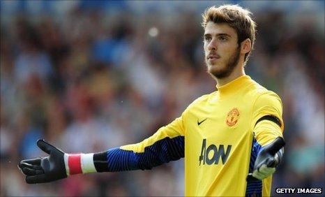 Manchester United's David De Gea