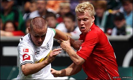 Dalla Valle (right) in action for Liverpool