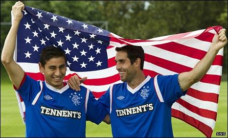 Alejandro Bedoya and Carlos Bocanegra