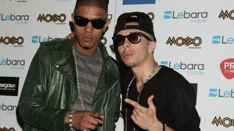 Fazer and Dappy from N-Dubz