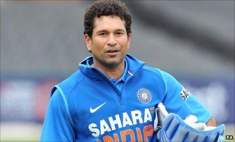 India batsman Sachin Tendulkar