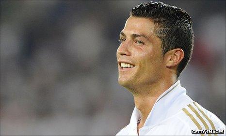 Real Madrid player Cristiano Ronaldo