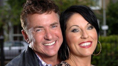 Shane Ritchie and Jessie Wallace