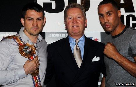 Paul Smith, Frank Warren, James DeGale