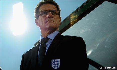 England boss Fabio Capello