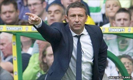 St Johnstone manager Derek McInnes