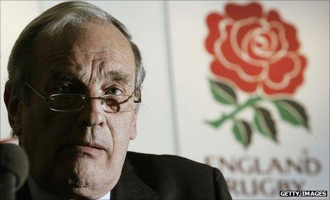 Acting RFU chief executive Martyn Thomas