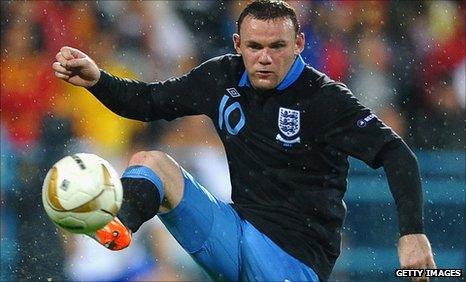 England's Wayne Rooney