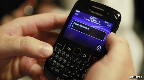 BlackBerry handset