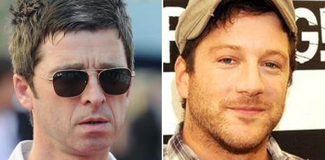 Noel Gallagher and Matt Cardle