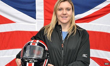 British bobsleigher Serita Shone