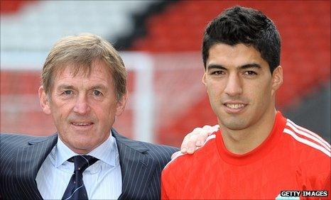 Kenny Dalglish and Luis Suarez