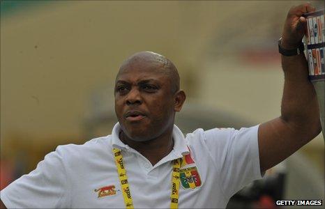 Nigeria coach Stephen Keshi