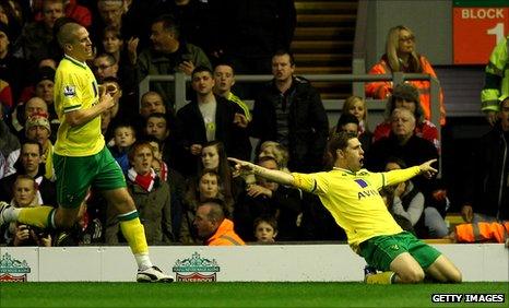 Steve Morison and Grant Holt