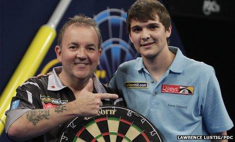 Phil Taylor and James Hubbard