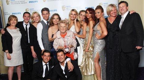 The cast of The Only Way Is Essex