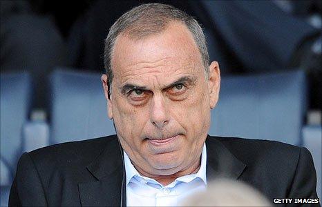 Former Chelsea and West Ham United manager Avram Grant